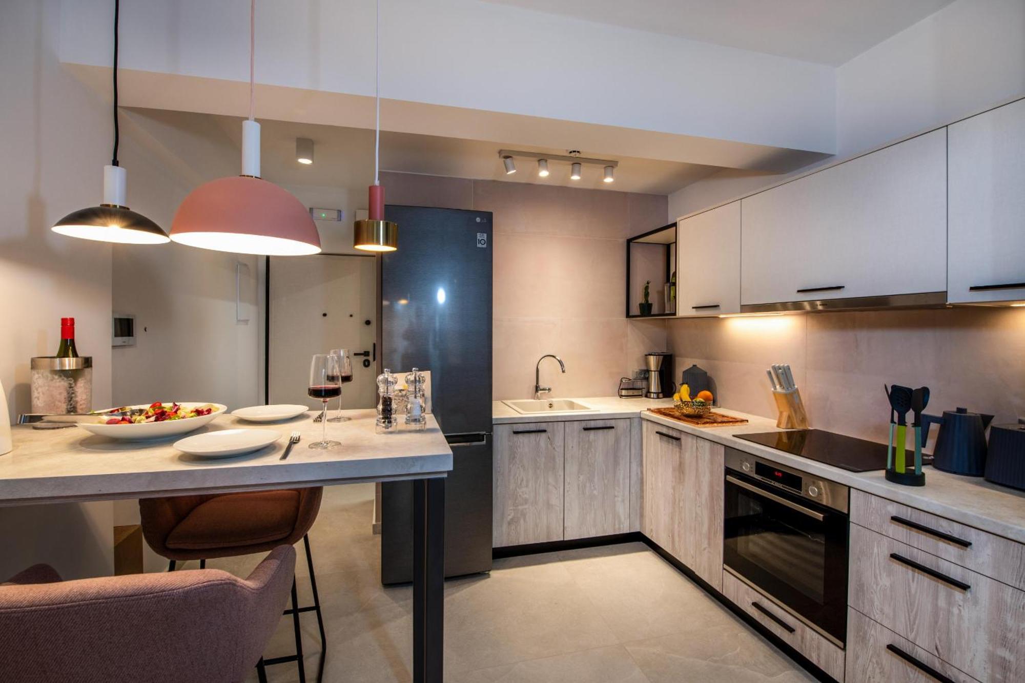 Flos Apartments Korakiaí Eksteriør bilde